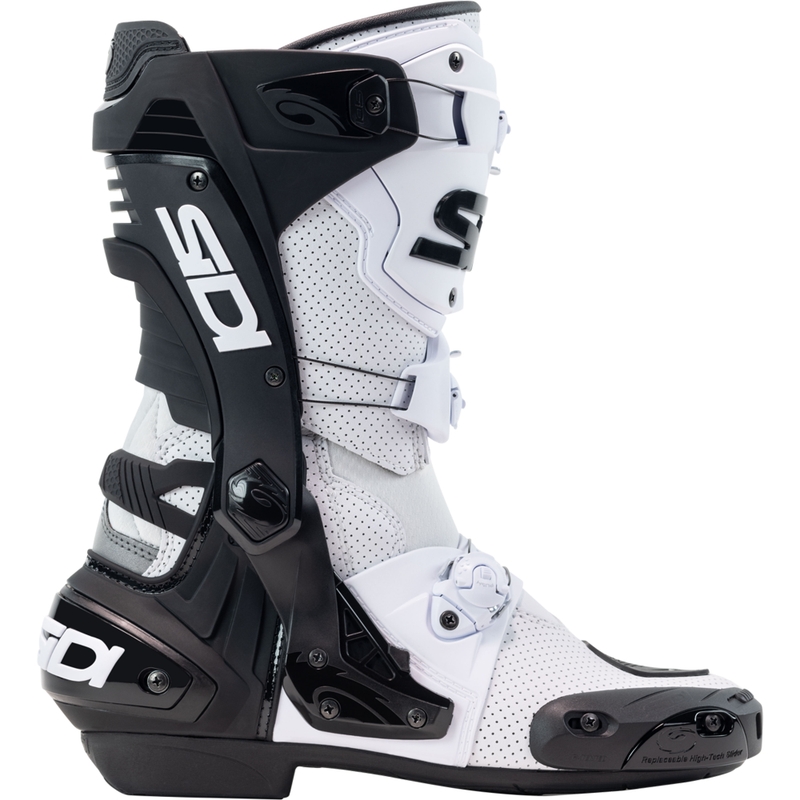 SiDi Rex Air черно-бели ботуши за мотоциклет