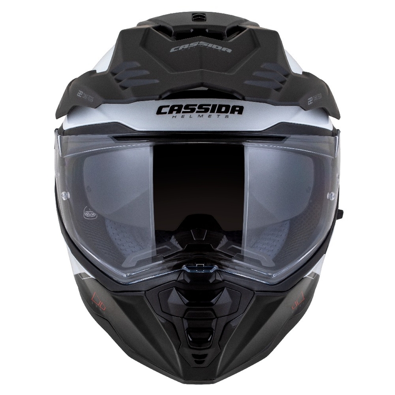 Ендуро каска Cassida Road Runner Dual бяло-черна