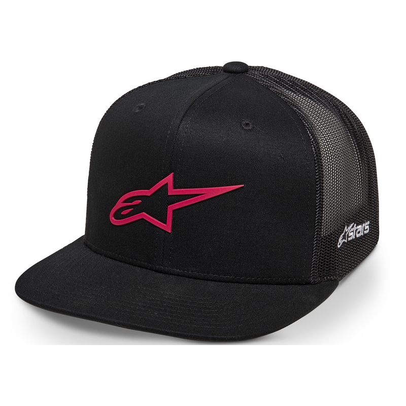 Alpinestars 3D Ageless Trucker шапка черно и червено