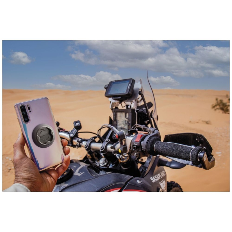 Interphone QUIKLOX ръкохватка със самозалепваща се основа черна