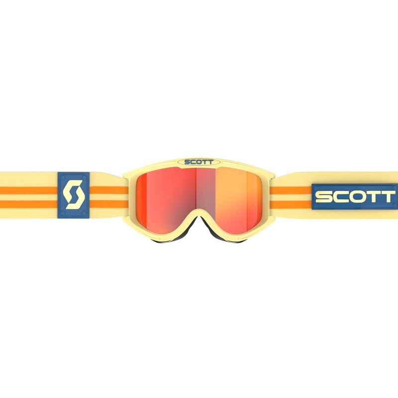 Очила за мотокрос SCOTT 89X Era бежови с оранжев плексиглас