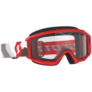Очила за мотокрос SCOTT Primal Enduro камуфлажно червени с прозрачен плексиглас