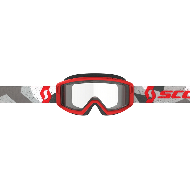 Очила за мотокрос SCOTT Primal Enduro камуфлажно червени с прозрачен плексиглас разпродажба