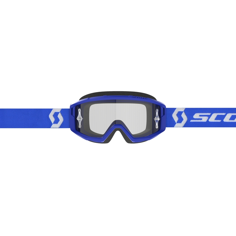 Очила за мотокрос SCOTT Primal Clear blue с прозрачен плексиглас
