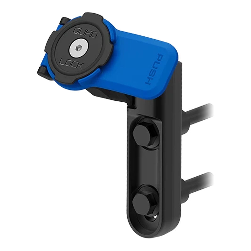 База, монтирана в скобата за монтиране на съединител на мотоциклет Quad Lock® Brake/Clutch Master Cylinder Bracket