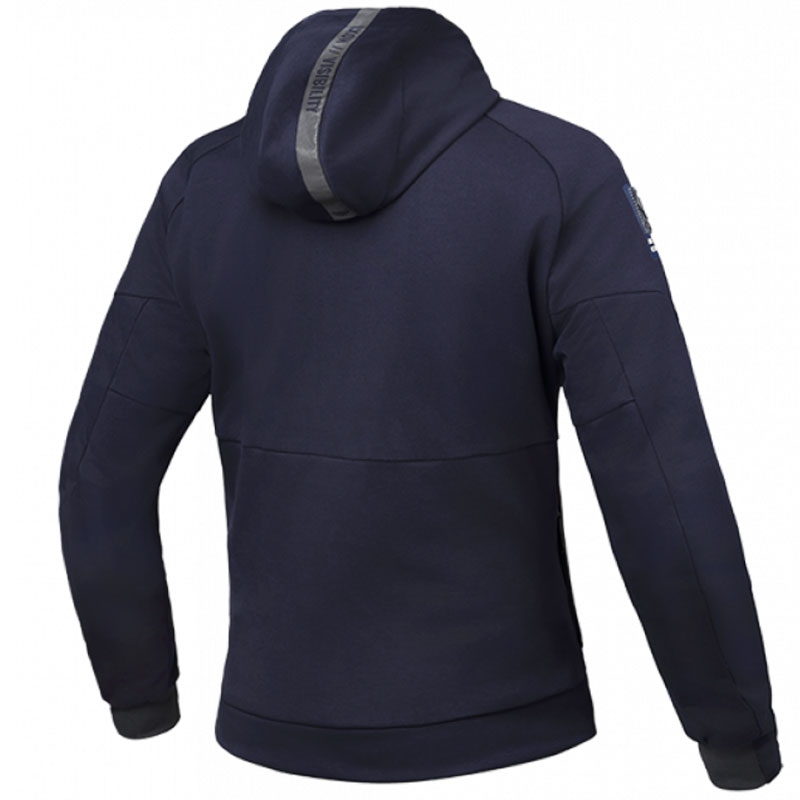 Мотоциклетна качулка за жени IXON Touchdown Blue-Silver