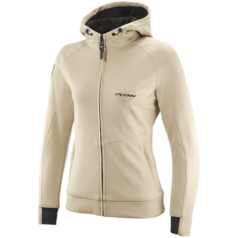 Дамска мотоциклетна качулка IXON Touchdown beige-grey