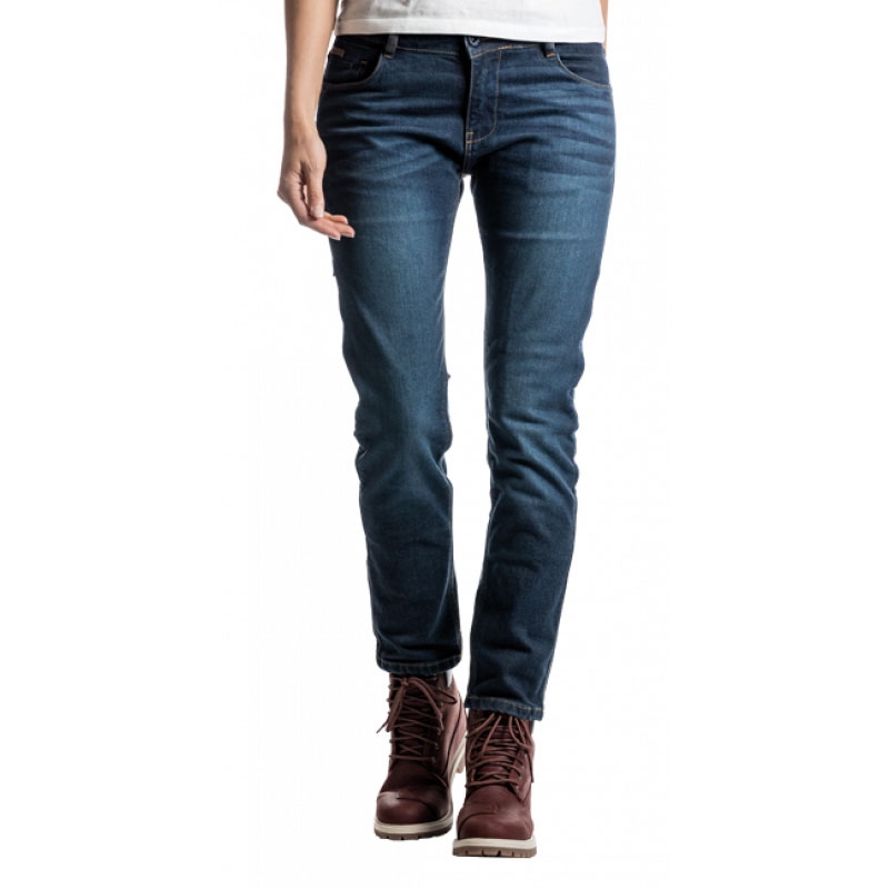 Дамски дънки за мотоциклетизъм IXON Billie washed blue