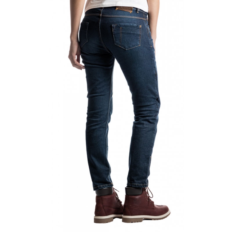 Дамски дънки за мотоциклетизъм IXON Billie washed blue
