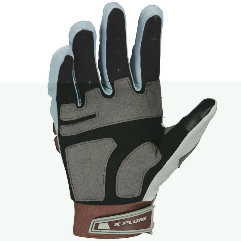 Ръкавици за мотоциклет SCOTT X-PLORE PRO сиво-кафяви