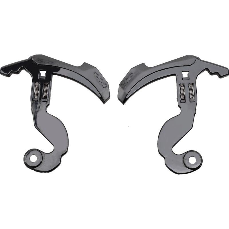 Резервни плексигласови дръжки за каска LS2 FF900 2 бр. черни