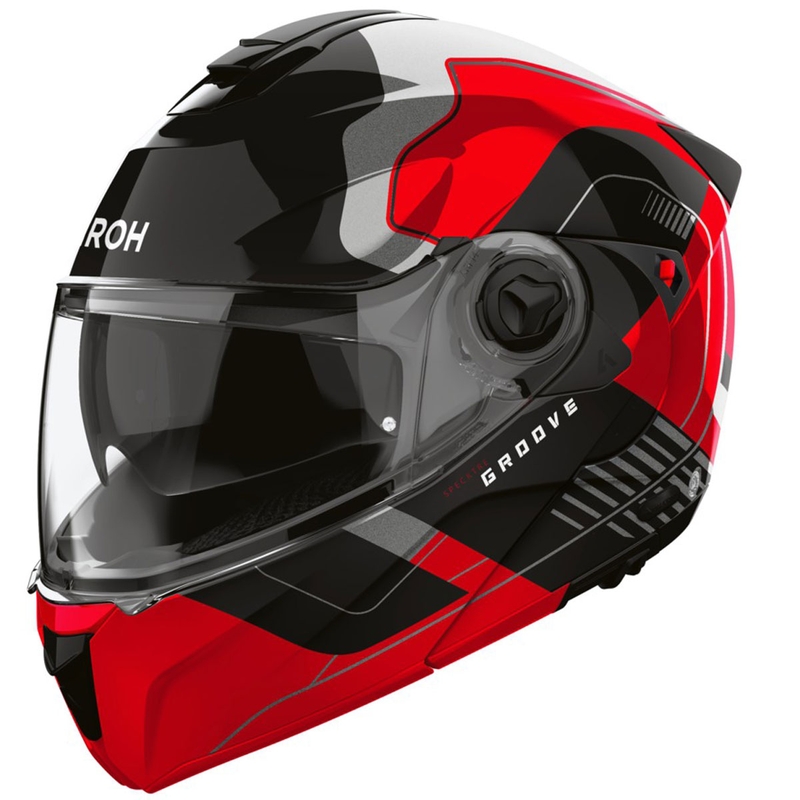 Каска Airoh Specktre Groove Flip Glossy Red