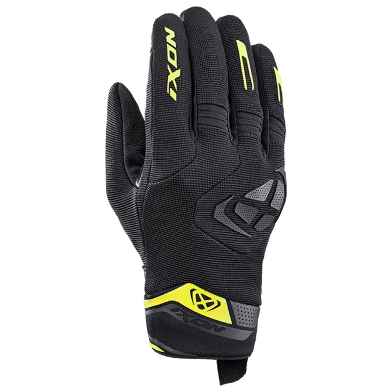 Ръкавици за мотоциклет IXON Mig 2 black-fluo yellow