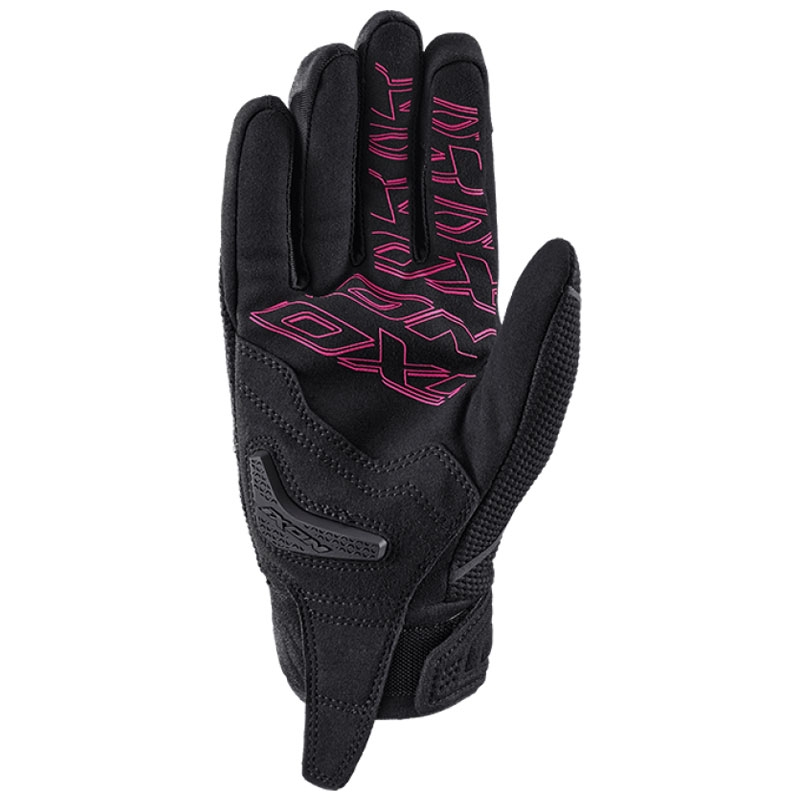 Дамски ръкавици за мотоциклет IXON Hurricane 2 black and pink