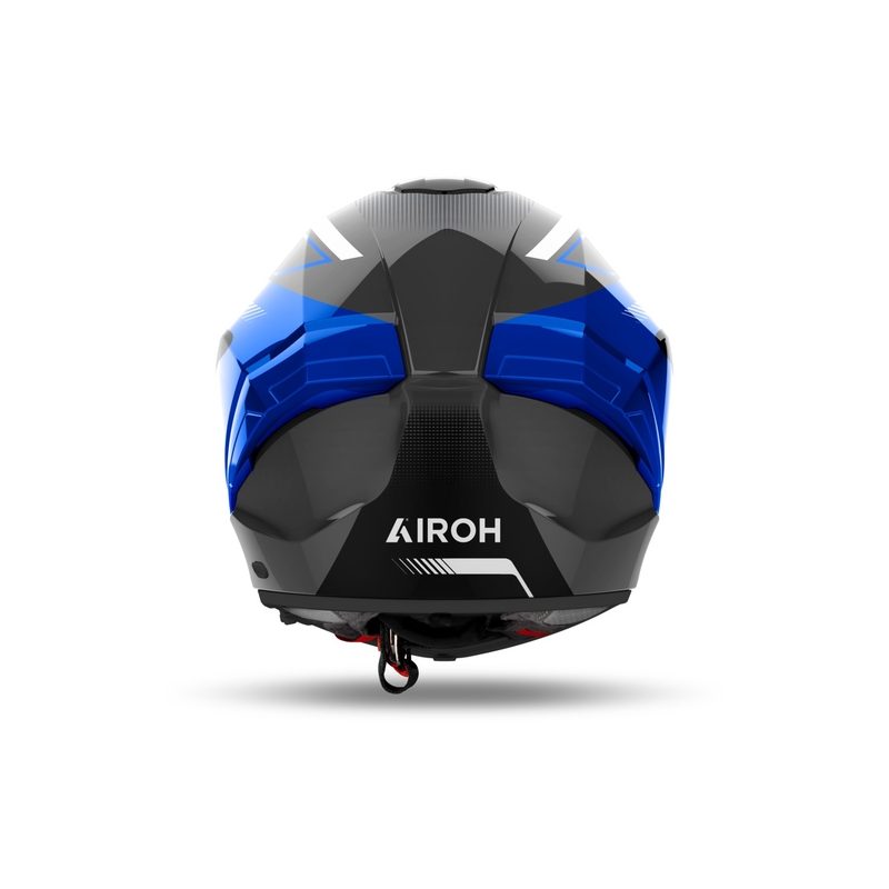 Airoh MATRYX Широка монолицева мотоциклетна каска синя