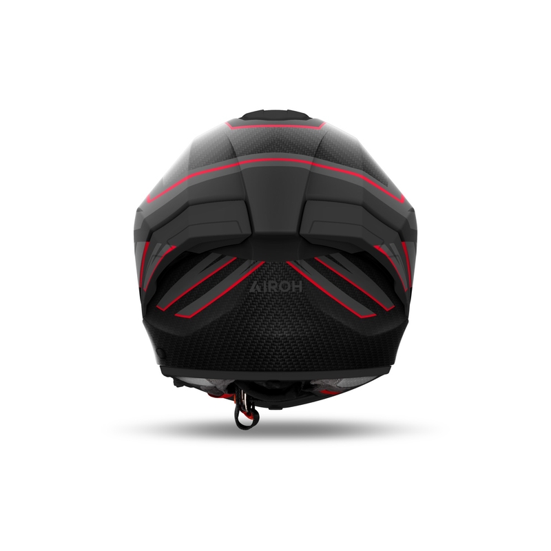 Интегрална мотоциклетна каска Airoh MATRYX Sentinel матово червена
