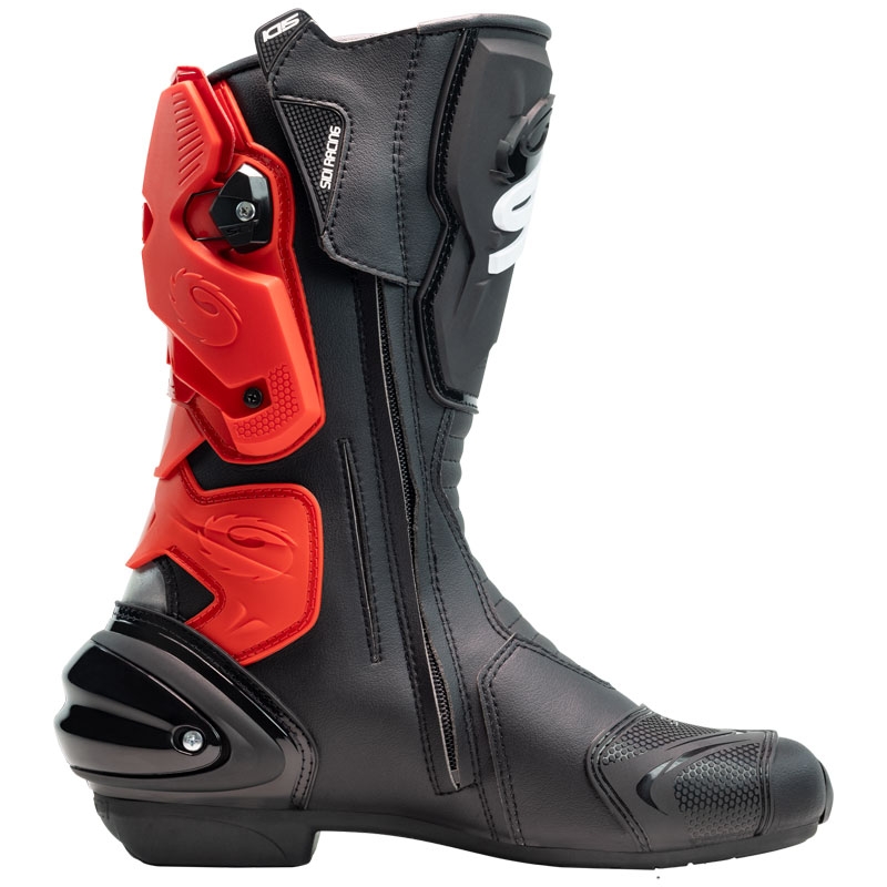 SiDi Vertigo 2 червени и черни ботуши за мотоциклет