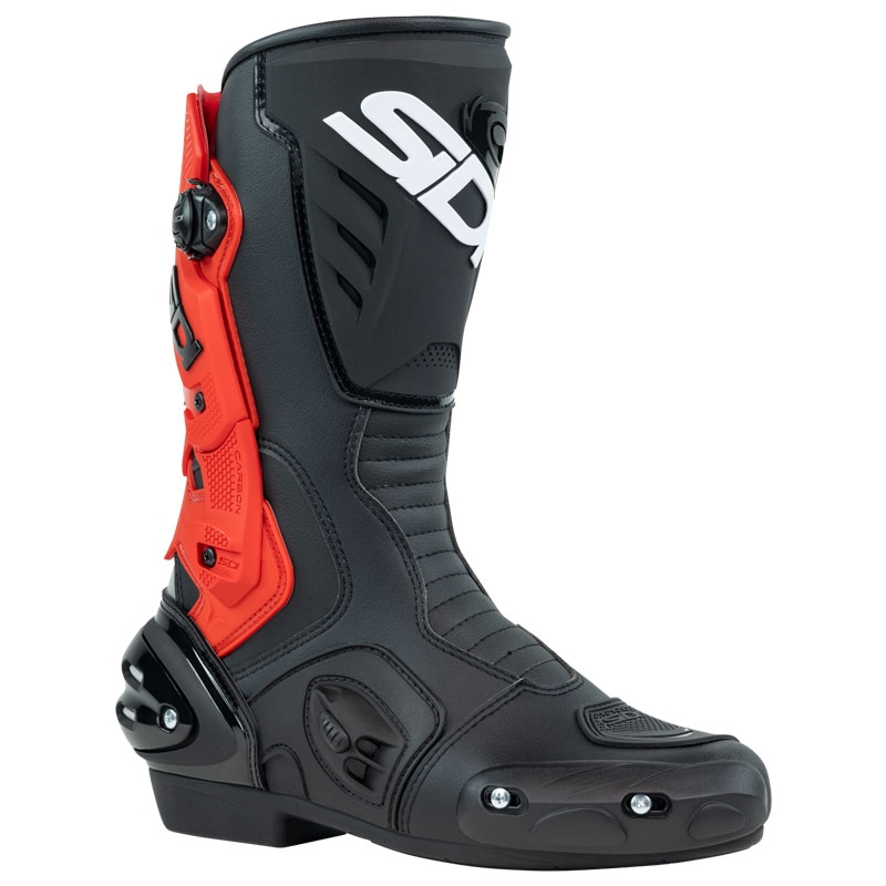 SiDi Vertigo 2 червени и черни ботуши за мотоциклет