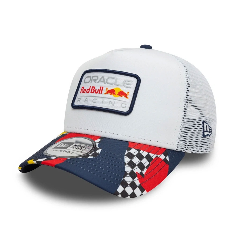 Oracle Red Bull Racing Ретро шапка White