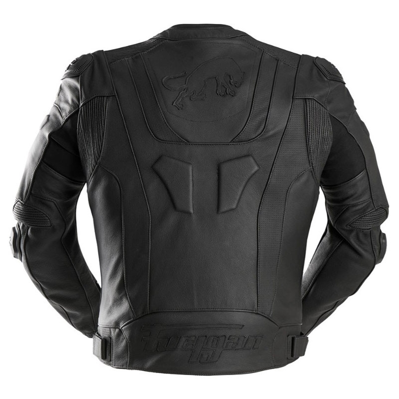 Furygan Ghost Evo Черно кожено яке за мотоциклет