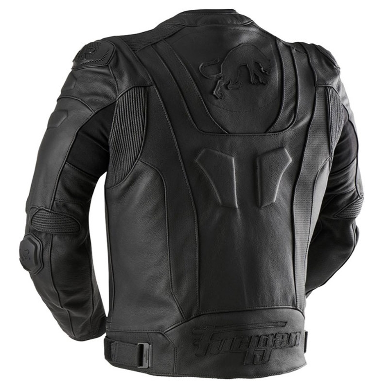 Furygan Ghost Evo Черно кожено яке за мотоциклет