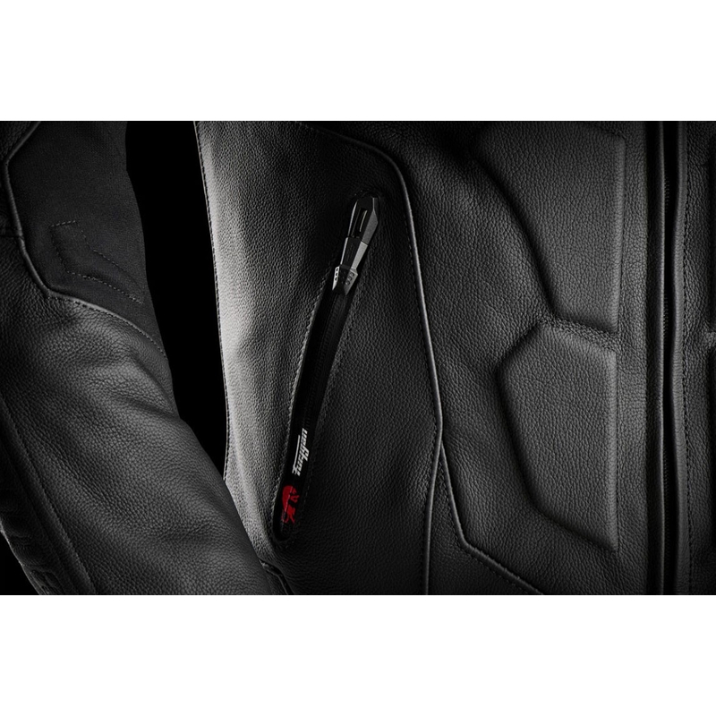 Furygan Ghost Evo Черно кожено яке за мотоциклет