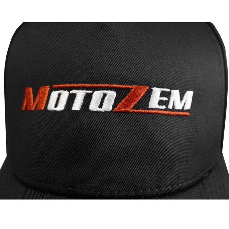 Шапка MotoZem черна