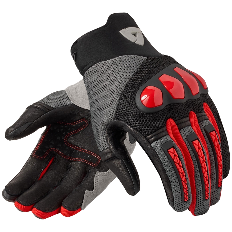 Ръкавици за мотоциклет Revit Speedart Air сиви и червени