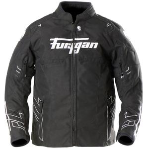 Мотоциклетно яке Furygan Neon Kid Black and White