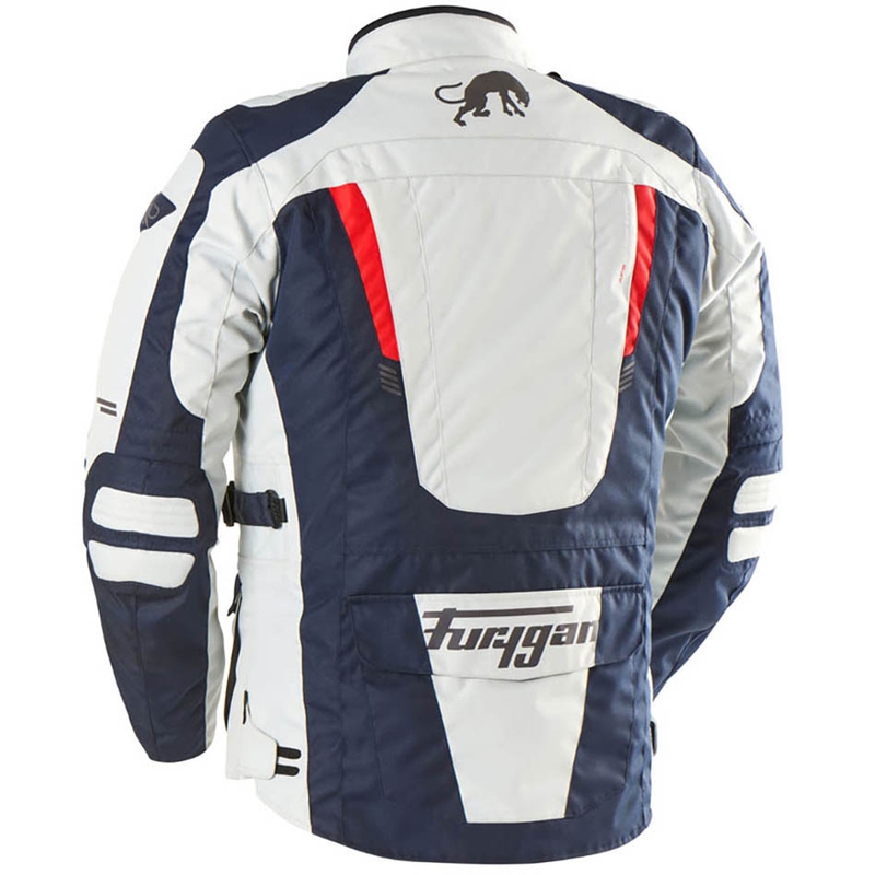 Furygan Apalaches Evo синьо-бежово-червено яке за мотоциклет