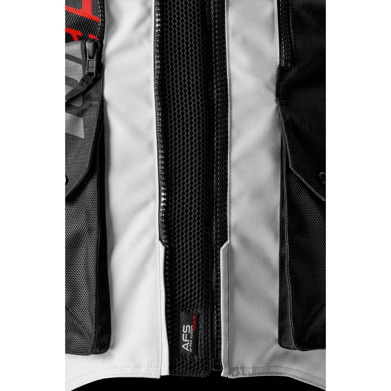 Мотоциклетно яке Furygan Montroc Kevlar® Primaloft® 3IN1+, черно-бежово-червено