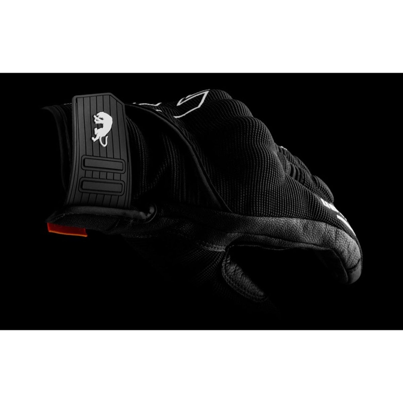 Ръкавици за мотоциклет Furygan Jet Neon D3O черни и бели