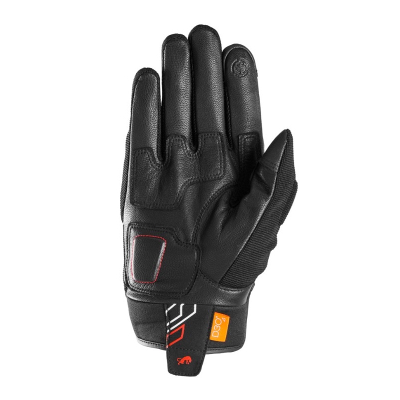 Ръкавици за мотоциклет Furygan Jet Neon D3O black-white-red