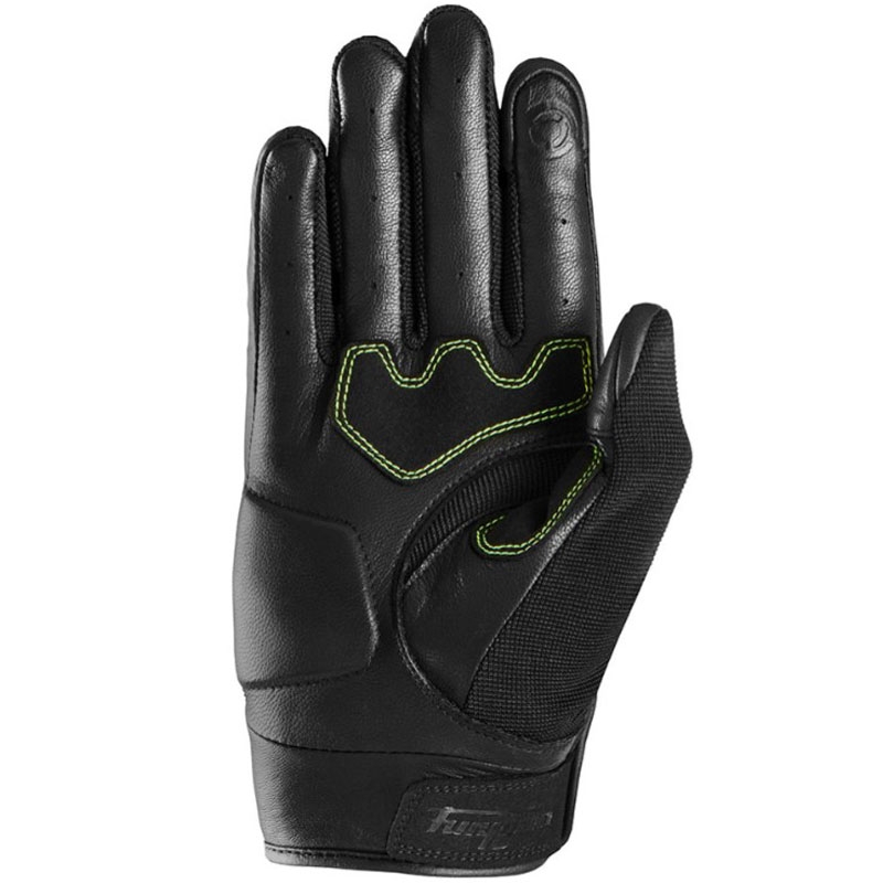 Мотоциклетни ръкавици Furygan Shade Black-Fluo Yellow