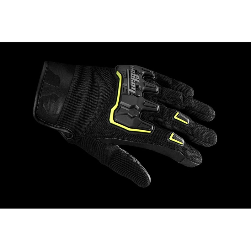 Мотоциклетни ръкавици Furygan Shade Black-Fluo Yellow