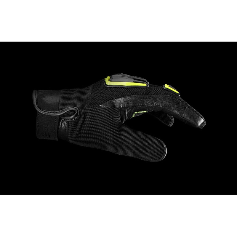 Мотоциклетни ръкавици Furygan Shade Black-Fluo Yellow
