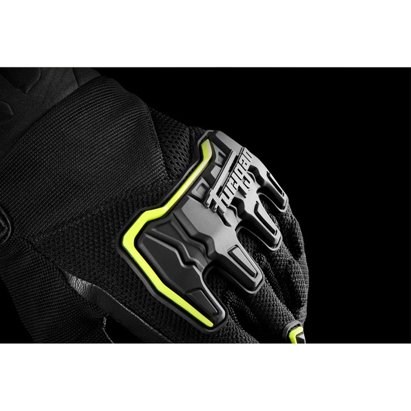 Мотоциклетни ръкавици Furygan Shade Black-Fluo Yellow