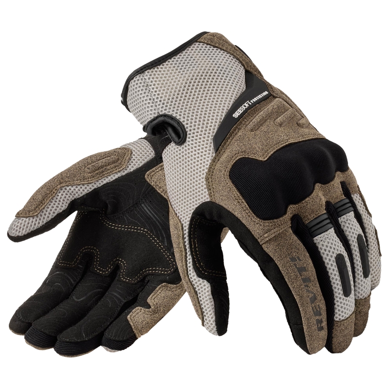 Дамски мотоциклетни ръкавици Revit Cavern Sand Black