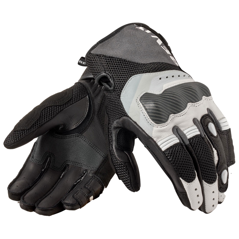 Ръкавици за мотоциклет Revit Blaze сиви и бели