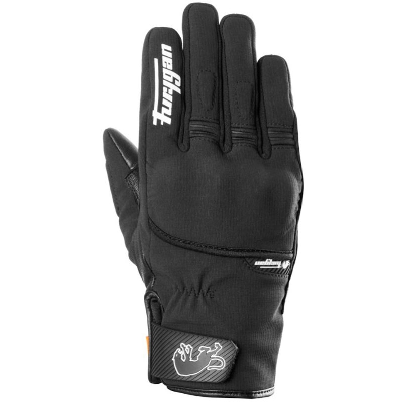 Furygan Jet All Season D3O® Evo Черно-бели ръкавици за мотоциклет