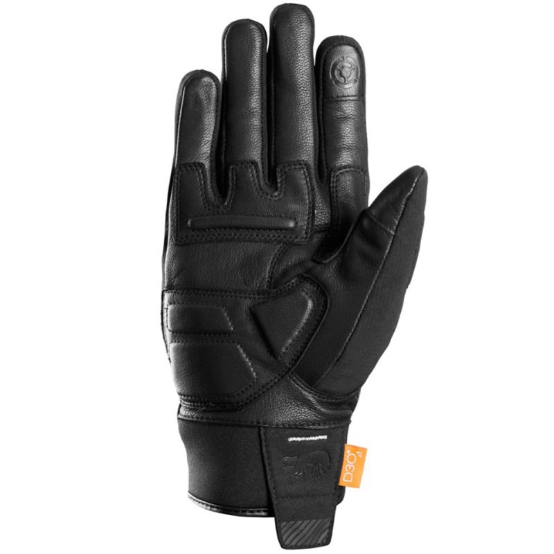Furygan Jet All Season D3O® Evo Черно-бели ръкавици за мотоциклет