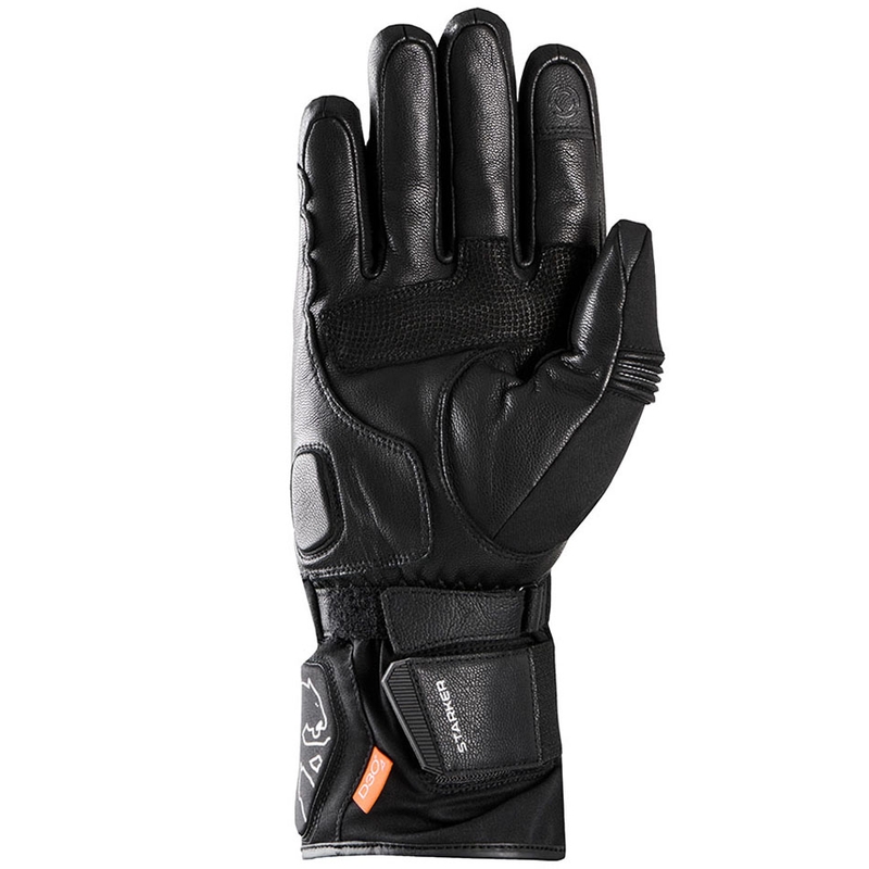 Furygan Starker D3O® PrimaLoft® 37.5® черно-бели ръкавици за мотоциклет