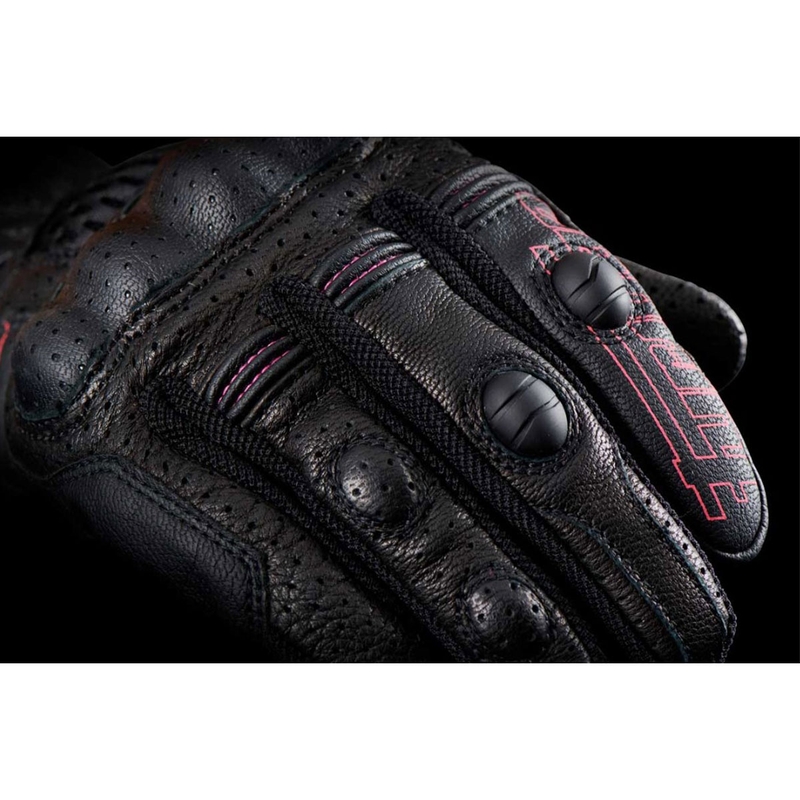 Дамски ръкавици за мотоциклетизъм Furygan TD Air Lady Black, White and Pink