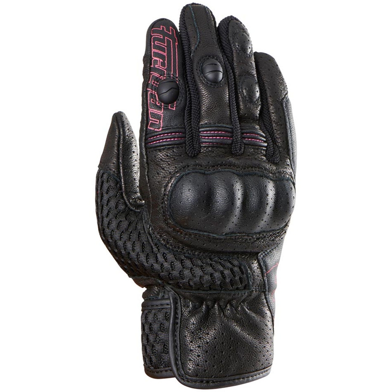 Дамски ръкавици за мотоциклетизъм Furygan TD Air Lady Black, White and Pink