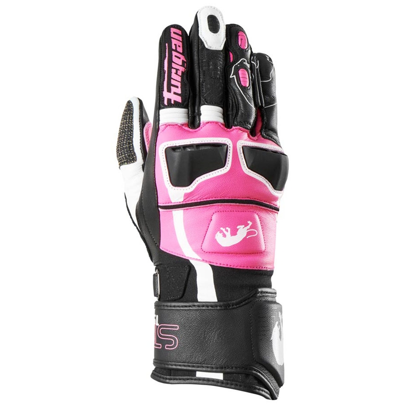 Дамски мотоциклетни ръкавици Furygan Styg 15 Lady Black and Pink