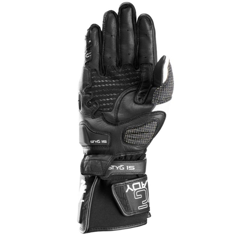 Дамски ръкавици за мотоциклетизъм Furygan Styg 15 Lady Black and White