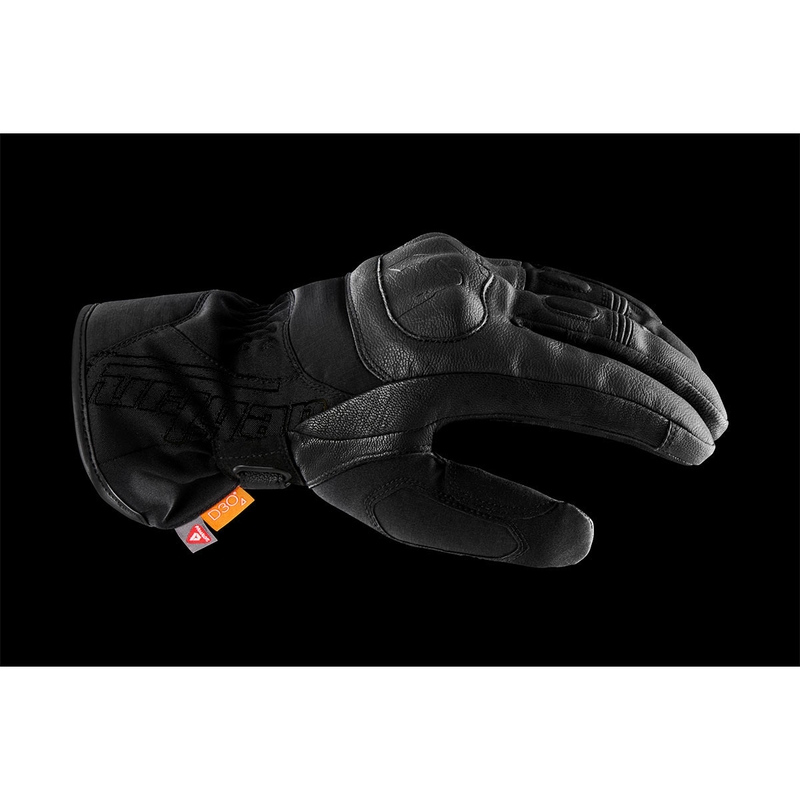 Furygan Oslo D3O® PrimaLoft® Lady Черни ръкавици за мотоциклетизъм