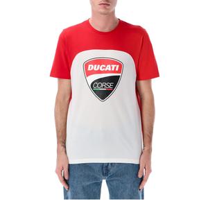Тениска Ducati Badge червено и бяло