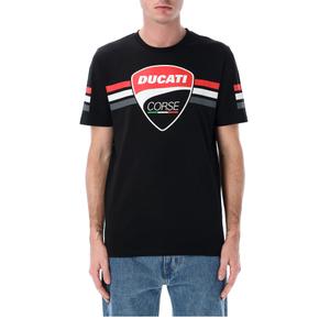 Тениска Ducati Stripes Badge black