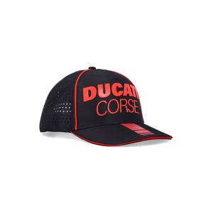 Ducati Laser Performance Средна шапка за глава черно и червено